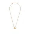 Prada Bag Pendant Necklace In Yellow