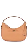 Prada Bag Sac Soft Grain In Leather In Brown