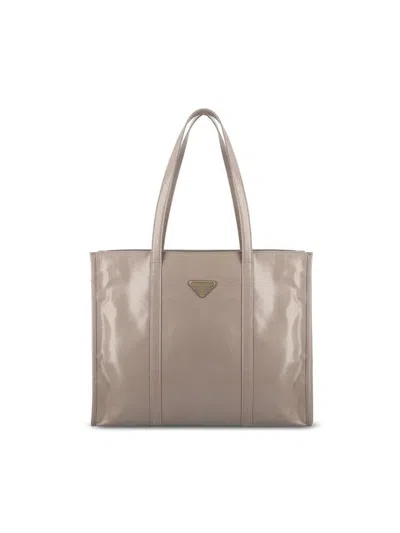 Prada Bags In Gray
