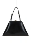 Prada Adjustable Handles Structured Leather Tote