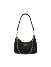 Prada Re-nylon Mini Bag With Embroidery