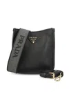 Prada Black Leather Shoulder Bag