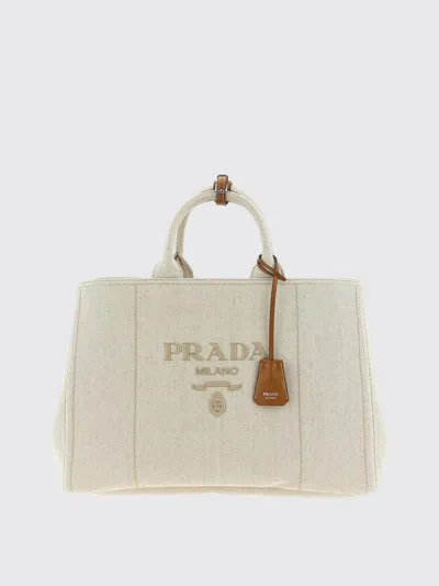 Prada Bags Men  In Neutral