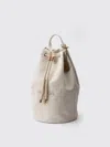 Prada Logo-print Backpack In Neutral