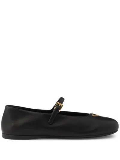 Prada Ballerinas Shoes In Black