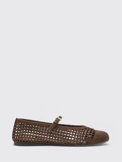 Prada Ballet Flat Woman  In Brown