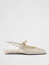 Prada Ballet Flats Woman Ivory