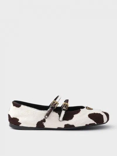 Prada Ballet Flats Woman White