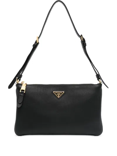 Prada Base Cam Duffle Bag In Black