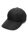 Prada Re-nylon Baseball Cap Accessories In Black
