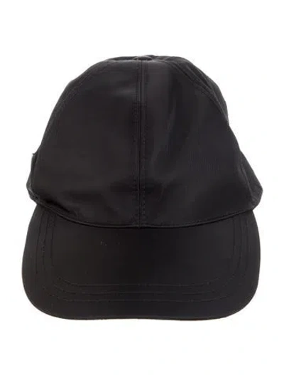 Pre-owned Prada Baseball Cap In Black