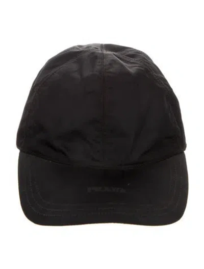 Pre-owned Prada Baseball Cap In Black
