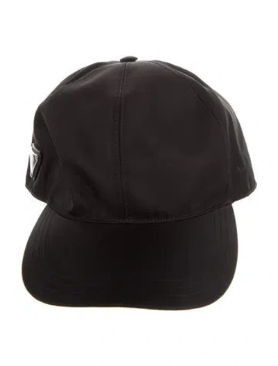 Pre-owned Prada Baseball Cap In Black