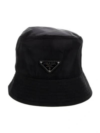 Pre-owned Prada Baseball Cap In Black