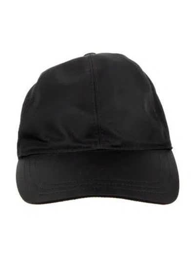 Pre-owned Prada Baseball Cap In Black