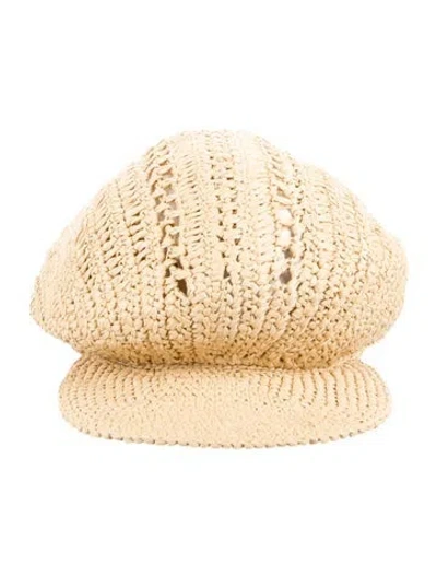 Pre-owned Prada Baseball Cap In Neutral