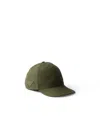 Prada Baseballkappe Aus Funktionsgewebe In Green