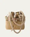 Prada Basket Drawstring Shoulder Bag