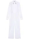 Prada Batiste Jumpsuit In White