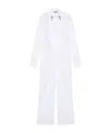Prada Batiste Jumpsuit In White