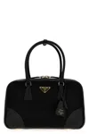 Prada 'bauletto Re-edition 1978' Handbag In Black