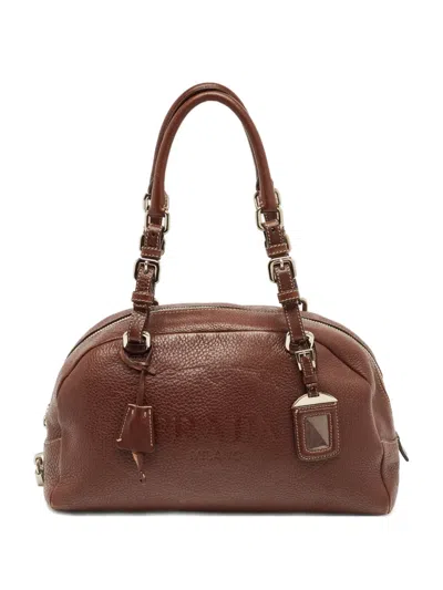 Pre-owned Prada Bauletto Shoulder Bag