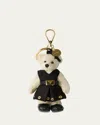 Prada Bear Keychain In Bianco