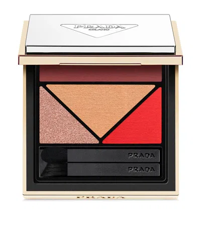 Prada Beauty Dimensions Durable Multi-effect Eyeshadow Palette In White