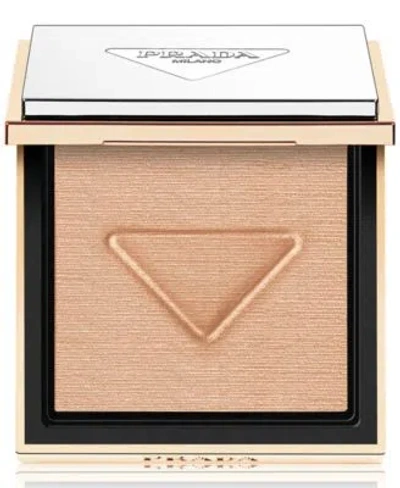 Prada Beauty Light Glowing Highlighter Powder Collection In 03 Deep