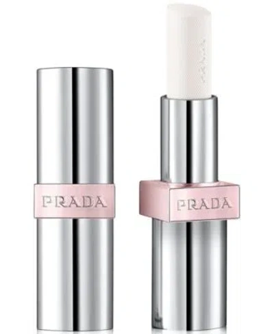 Prada Beauty Light Glowing Lip Oil Stick Collection In U014 White - Pearlescent