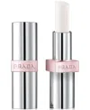 Prada Beauty Light Glowing Refillable Lip Oil Stick In White