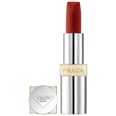Prada Beauty Monochrome Hyper Matte Refillable Lipstick R29 Pompei 0.13 oz