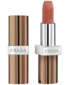 Prada Beauty Monochrome Soft Matte Lipstick, 0.134 Oz. In Brown