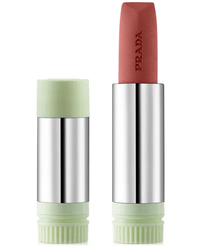 Prada Beauty Monochrome Soft Matte Nude Lipstick Refill