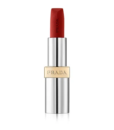 Prada Beauty Prada Monochrome Hyper Matte Lipstick In Red