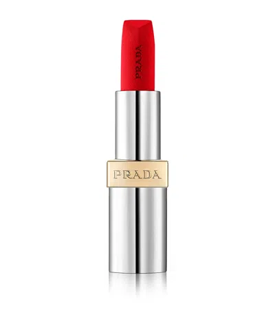 Prada Beauty Prada Monochrome Hyper Matte Lipstick In Red