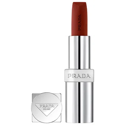 Prada Beauty Monochrome Soft Matte Refillable Lipstick B103 Auburn 0.13 oz