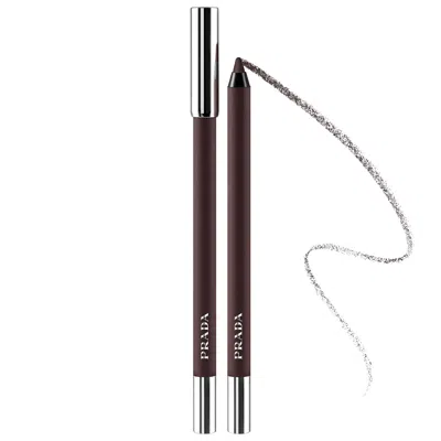Prada Beauty Pradalines Gliding Waterproof Smudge Proof Eye Pencil 02 Wood 0.04 Oz/1.2 G