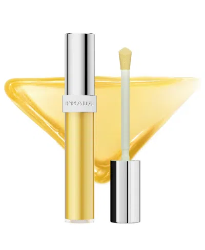Prada Beauty Reflection Glossy Liquid Lip Balm, 0.30 Oz. In Yellow