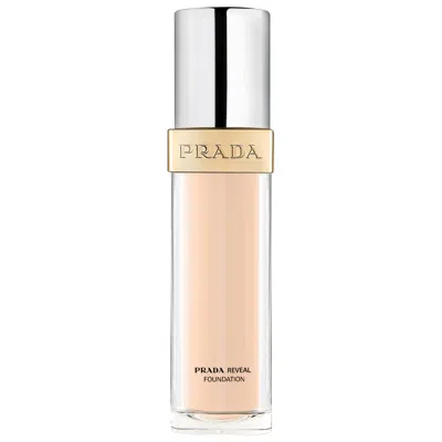Prada Beauty Reveal Skin-optimizing Refillable Soft Matte Foundation Lc5 1 oz