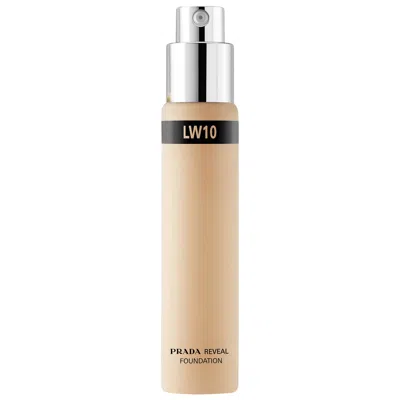 Prada Beauty Reveal Skin-optimizing Refillable Soft Matte Foundation Lw10 1 oz