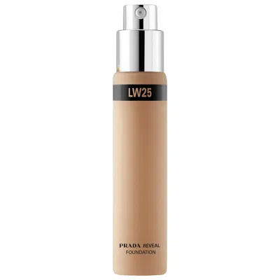 Prada Beauty Reveal Skin-optimizing Refillable Soft Matte Foundation Lw25 1 oz