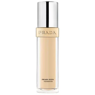 Prada Beauty Reveal Skin-optimizing Refillable Soft Matte Foundation Lw5 1 oz