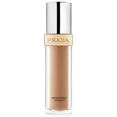 Prada Beauty Reveal Skin-optimizing Refillable Soft Matte Foundation Mc60 1 oz