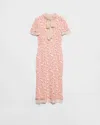 Prada Printed Stretch Georgette Dress