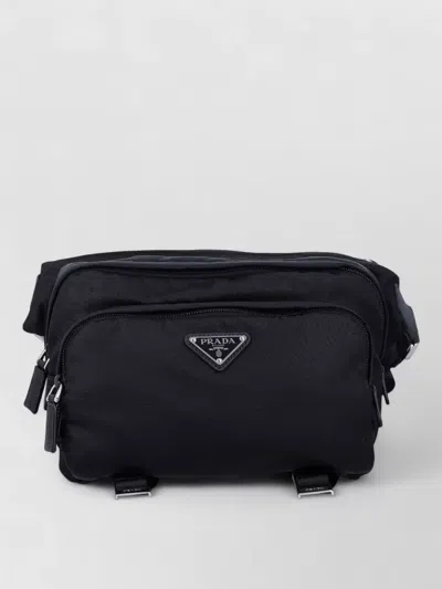 Prada Belt Bag Adjustable Strap Everyday City Style In Black