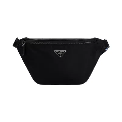 Prada Belt Bag Men In Black