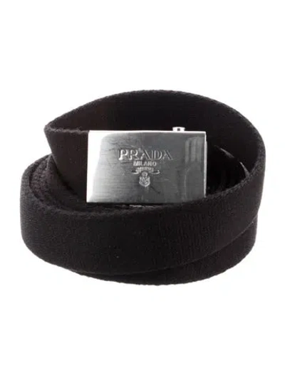 Pre-owned Prada Belt In Black