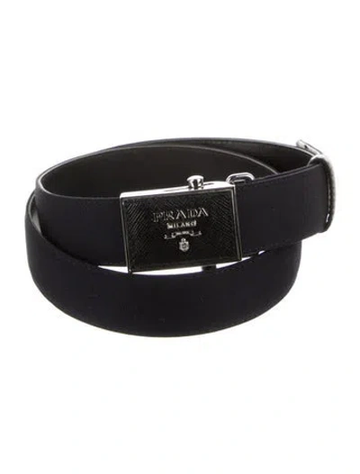 Pre-owned Prada Belt In Black
