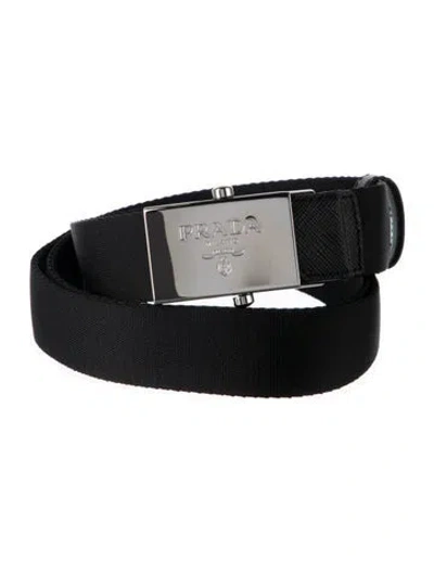 Pre-owned Prada Belt In Black